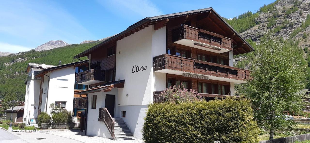 Haus L' Orée Saas-Grund Extérieur photo