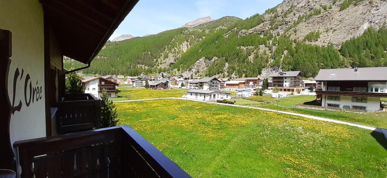 Haus L' Orée Saas-Grund Extérieur photo
