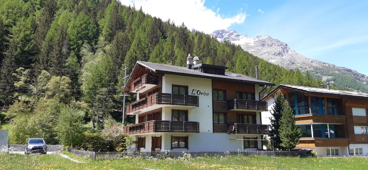 Haus L' Orée Saas-Grund Extérieur photo