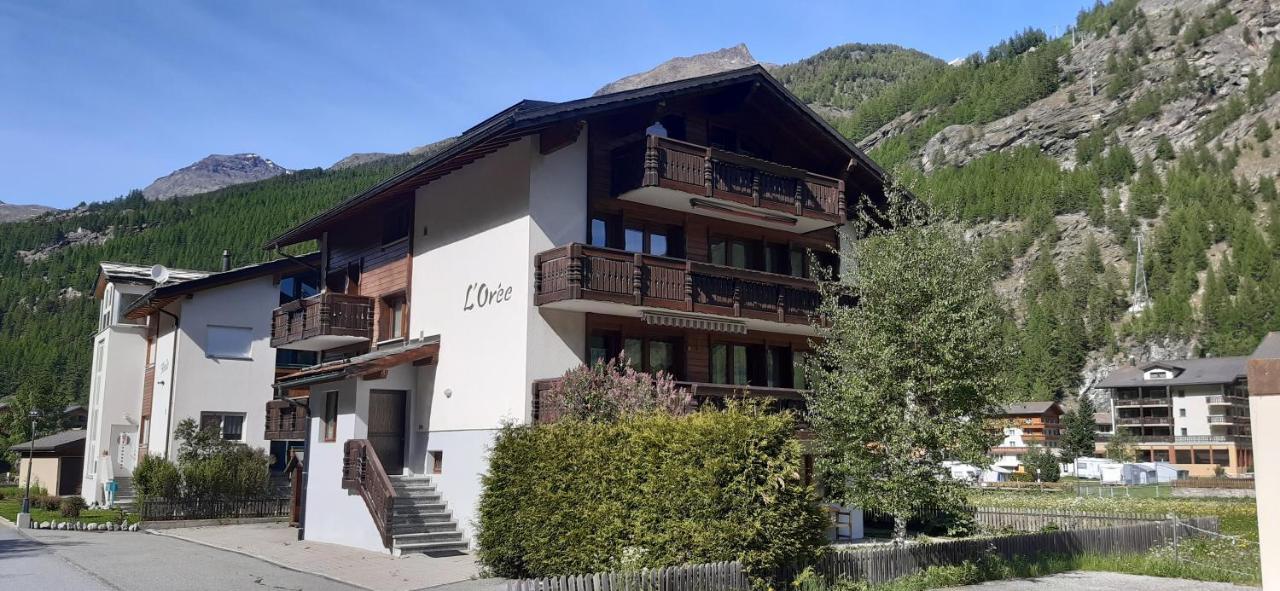 Haus L' Orée Saas-Grund Extérieur photo